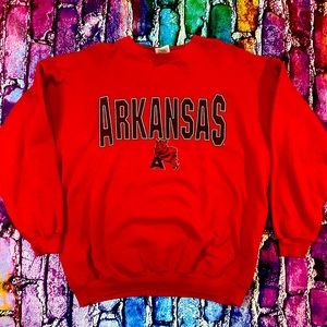 Vintage Arkansas Razorbacks crewneck sweatshirt size XXXL